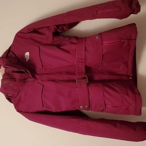 North face winter parka